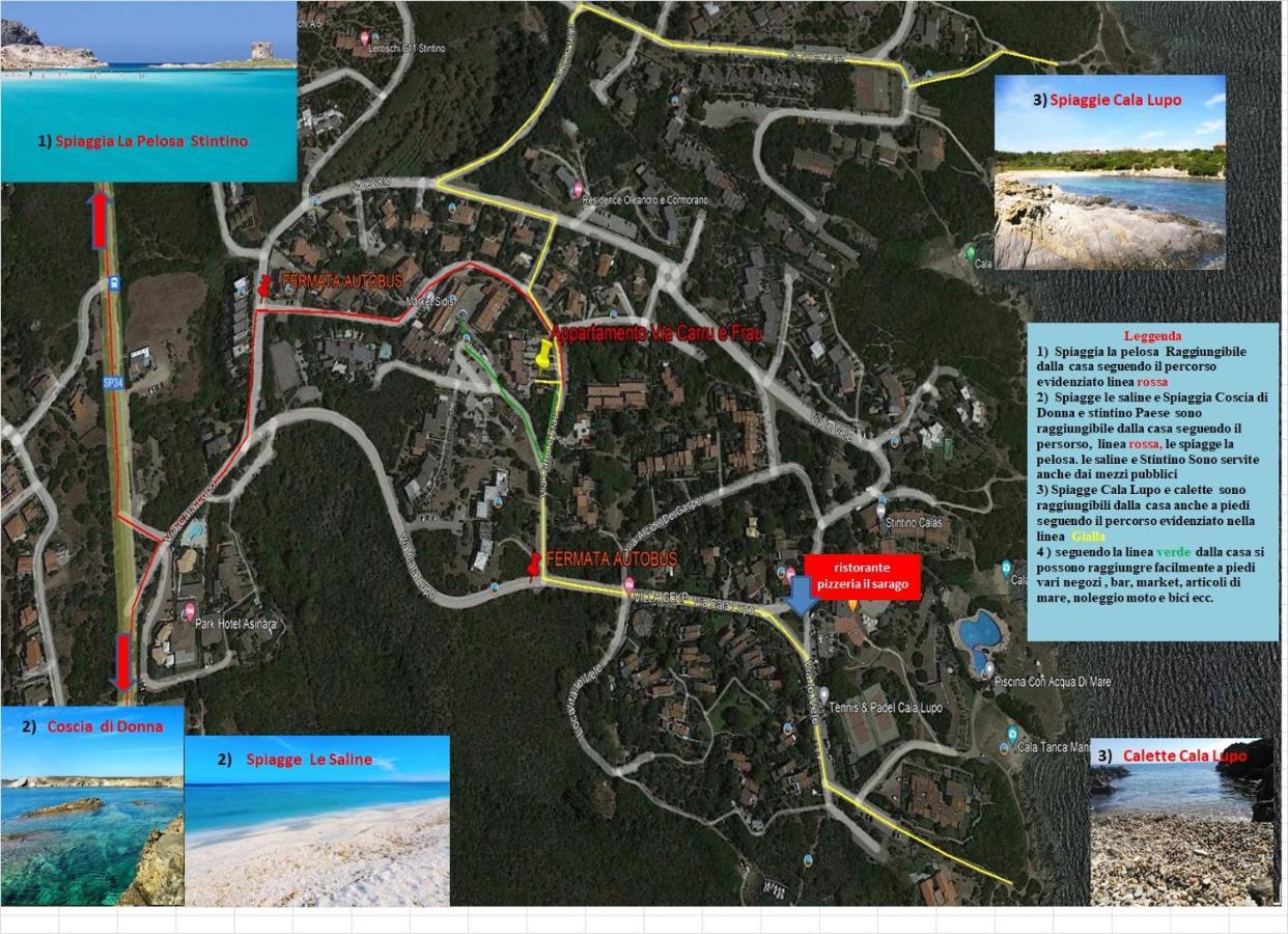 Via Carru E Frau Apartman Stintino Kültér fotó